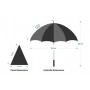 custom printed marquees - Designa Full Colour Genie Umbrella-Air