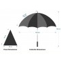 Designa Full Colour Promo Umbrella-Air