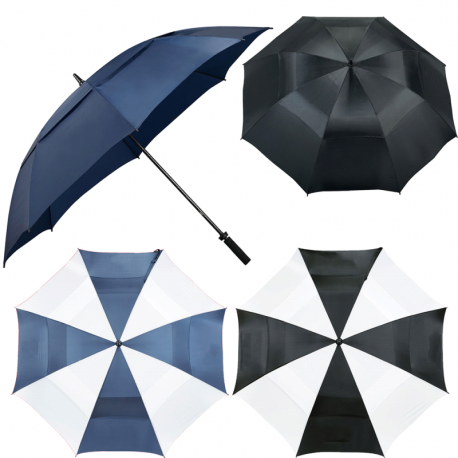 Corporate Umbrellas - Course 62inch Vented Golf Umbrella