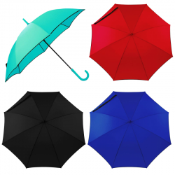 Corporate Umbrellas - Auto Open Colorized Fashion Umbrella