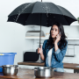 Corporate Umbrellas - Auto Open Colorized Fashion Umbrella