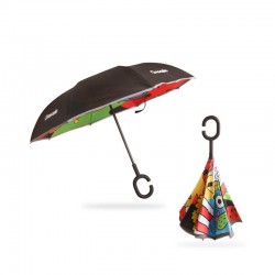 Custom Made Umbrellas - Reversible Folding Umbrella