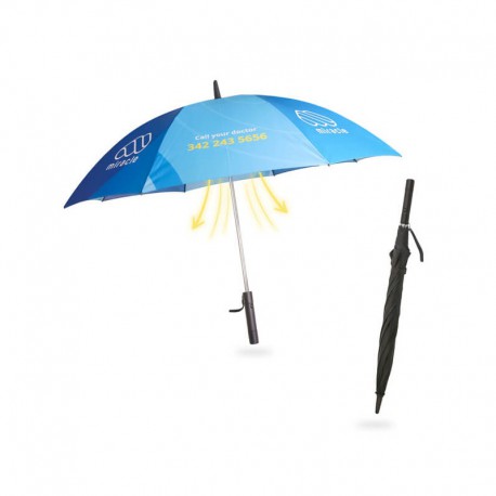 Custom Made Umbrellas - Sport Umbrella with Fan