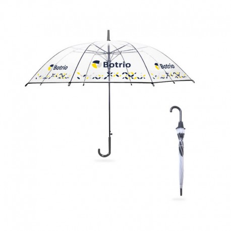Custom Made Umbrellas - Transparent Eight-Panel Umbrella