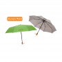 Custom Made Umbrellas - Triple folding RPET umbrella - auto open and close