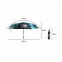 Triple folding RPET umbrella - auto open and close