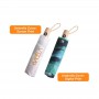 Custom Made Umbrellas - Triple folding RPET umbrella - auto open and close