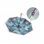 Custom Made Umbrellas - Triple folding RPET umbrella - auto open and close