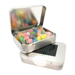 65g Jelly BeansPacked in Rectangle Hinge Tins
