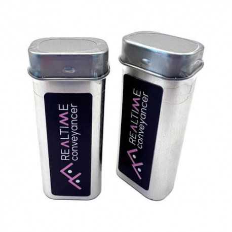 Sugar Free Mints Packed in Stand Up Hinge Tins