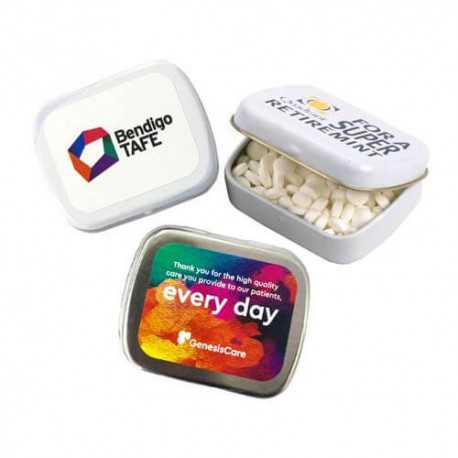  Sugar Free Mints Packed in Small Rectangle Tins
