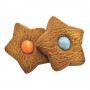 16g Ginger Star Biscuit Packed in Cello Bags