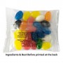 25g Jelly Beans Packed in Cello Bags with Sticker