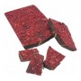 100g Premium White Chocolate Freeze Dried Raspberries Bar Packed in Cello Bags
