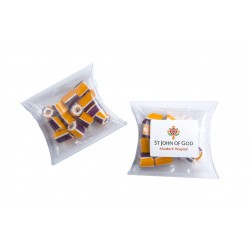 40g Personalised Rock Candy Individually Wrapped Packed in Pillow Packs