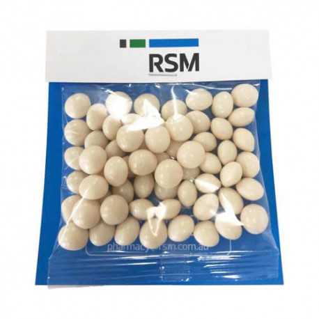 50g Chewy Mints Packed in Headboard Sleeve