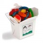 100g Mixed Lollies Packed in White Cardboard Noodle Boxes