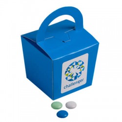 100g Chocolate Beans Packed in Coloured Noodle Boxes
