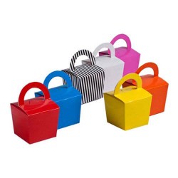 100g Mini Solid Chocolate Easter Eggs Packed in Coloured Noodle Boxes