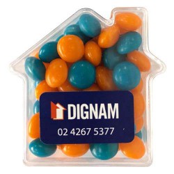 50g Chewy Fruits Packed in Acrylic Houses