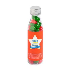 100g Christmas Jelly Beans Packed in Soda Bottles