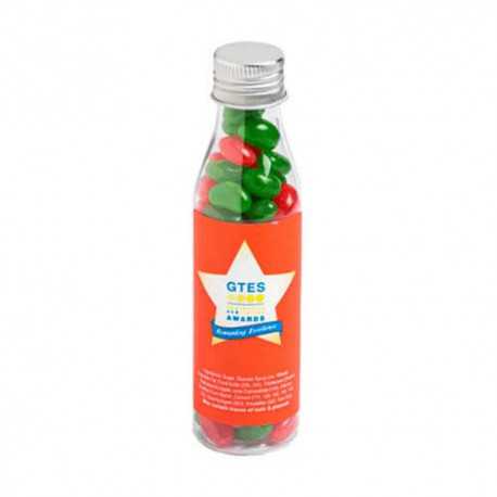 100g Christmas Jelly Beans Packed in Soda Bottles