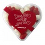 50g Jelly Beans Packed in Acrylic Hearts