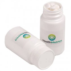 120g Chewy Mints Packed in Pill Bottles