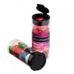 35g Jelly Beans Packed in Flip Lid Tubes