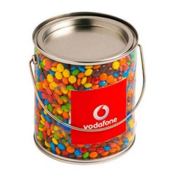 850g M&Ms Packed in Big PVC Buckets