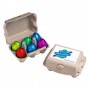 6 Chocolate Easter Eggs Packed in Carton