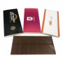 100g Chocolate Bar silver foil Packed in Glosy White Box