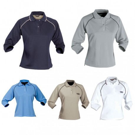 Ladies Promotional Polo Shirts - Ladies' Cool Dry Polo 3/4S