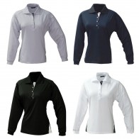 Ladies Promotional Polo Shirts - Ladies' Team Polo L/S