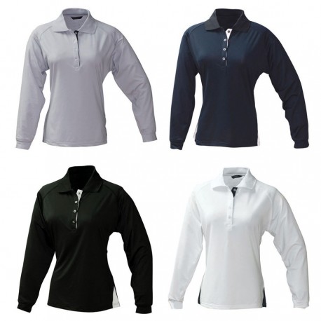 Ladies Promotional Polo Shirts - Ladies' Team Polo L/S