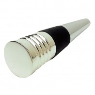 Wine & Bar Accessories - Silver Plated Flat Top Bottle Stopper