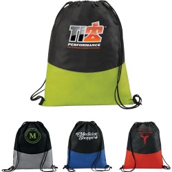 Tote & Calico Bags - PolyPro Non-Woven Drawstring Sportspack