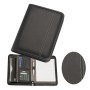 Non Leather Compendiums - A5 Zippered Compendium With Calculator
