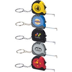 Printed Tape Measures - Pocket Pro Mini Tape Measure / Keychain