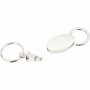 Metal Keyrings - Oval Valet Key Ring