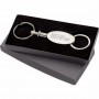 Oval Valet Key Ring