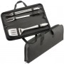 3 Piece Stainless Steel BBQ Set