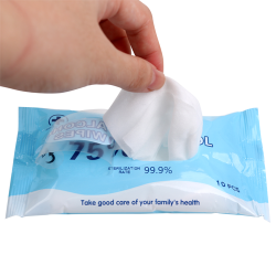 Hand Sanitisers - 75% Alcohol Antibacterial Wet Wipes