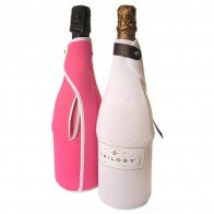 Printed Stubby Holders - Champagne bottle holder