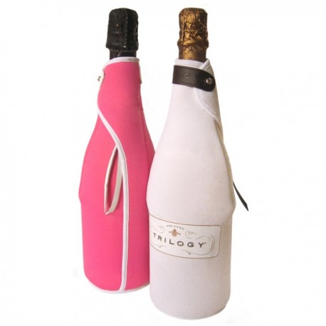 Printed Stubby Holders - Champagne bottle holder