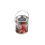 Big PVC Bucket Filled with Ball Lollipops X44 (Mixed Coloured Lollipops)