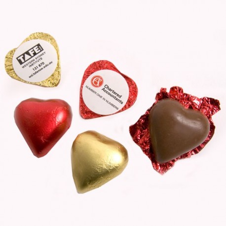 Chocoalte Heart 7G (Pink, Red or Gold Heart)