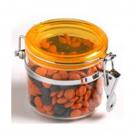 Choc Beans (Smartie Look Alike) in Canister 300G (Corporate Colours)