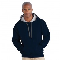 Heavy Blend Adult Contrast Hooded Sweatshirt