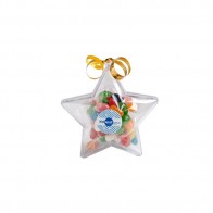 Acrylic Stars Filled with Jelly Beans 50G